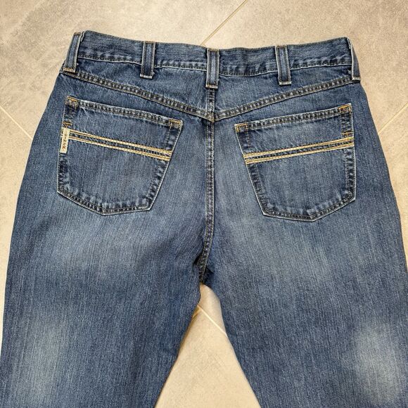 Cinch Carter Jeans Mens 36x30 Blue Denim Relaxed Boot Cut Western - Picture 13 of 16